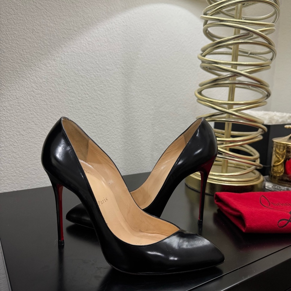 Christian Louboutin Corneille 100 Leather Black 38
